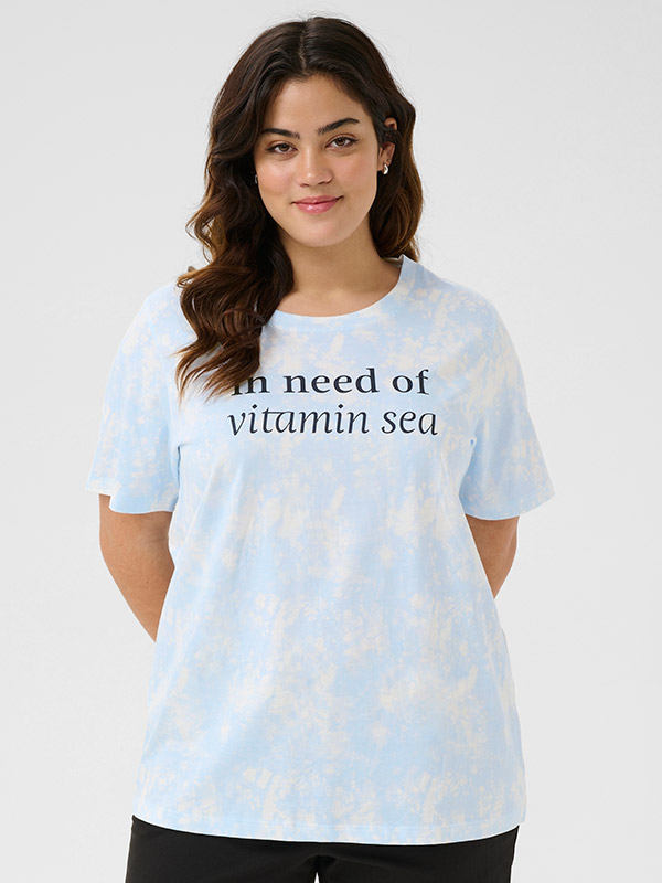 KCROXI - Plus Size T-paita fra Kaffe Curve
