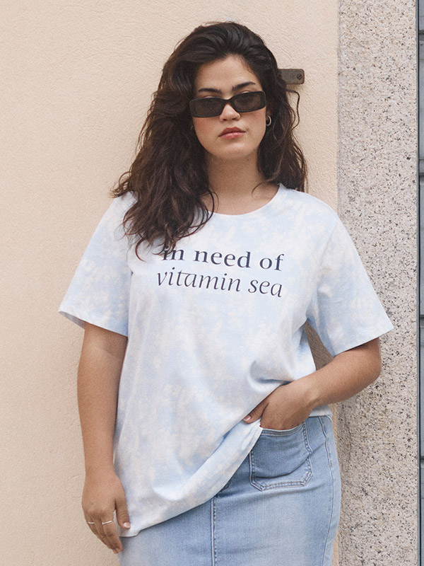 KCROXI - Plus Size T-paita fra Kaffe Curve