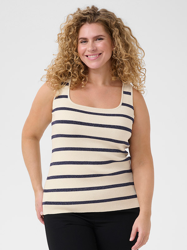 KCMORINA - Plus Size Toppi fra Kaffe Curve
