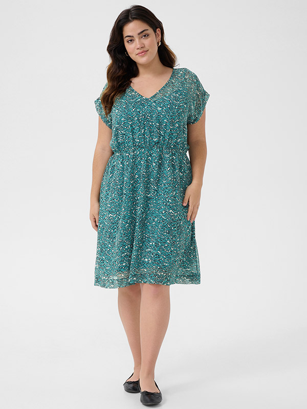KCBELIA - Plus Size Mekko fra Kaffe Curve