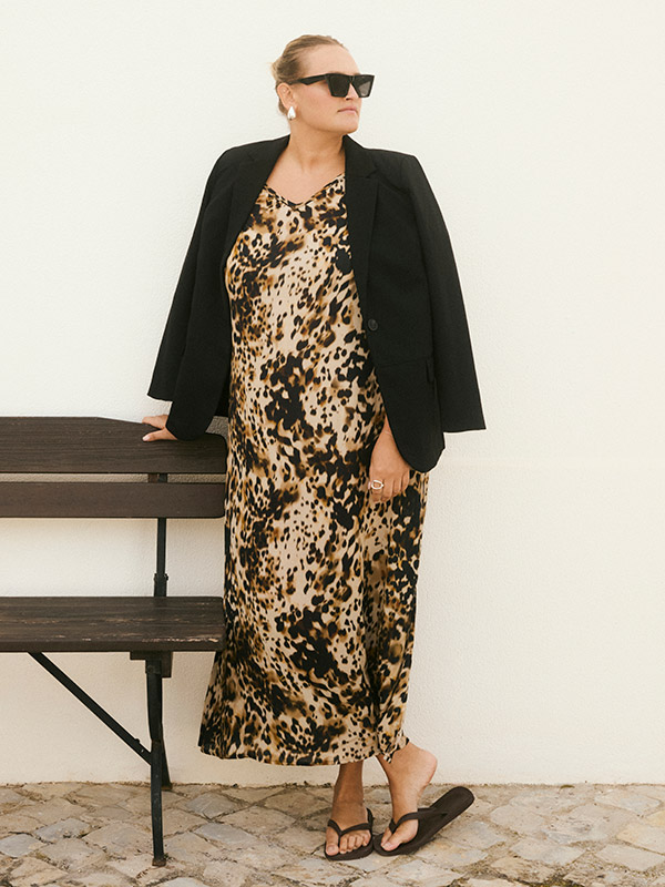 KCJULIA - Plus Size Mekko fra Kaffe Curve