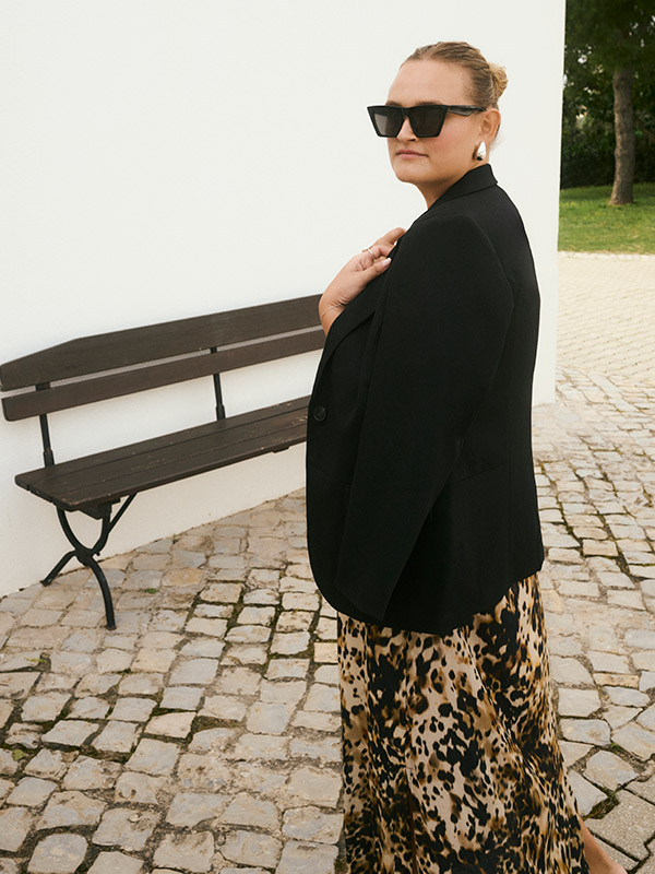 KCJULIA - Plus Size Mekko fra Kaffe Curve