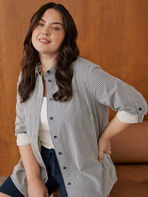 KCNANA - Plus Size Paita fra Kaffe Curve