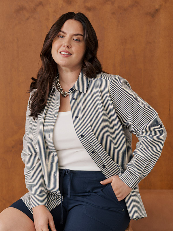 KCNANA - Plus Size Paita fra Kaffe Curve