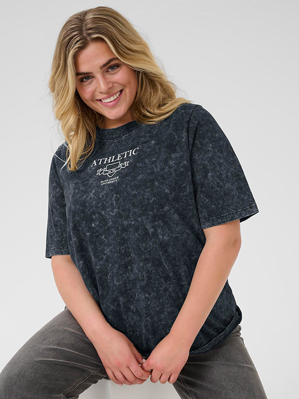 KCTASHA - Plus Size T-paita fra Kaffe Curve