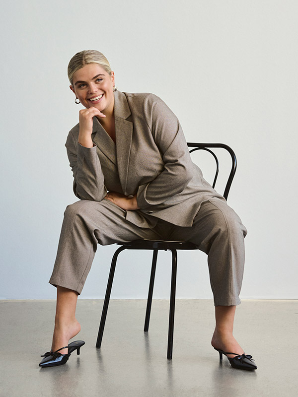 KCTILDA - Plus Size Bleiseri fra Kaffe Curve