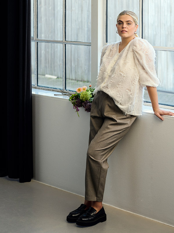KCPARINA - Plus Size Pusero fra Kaffe Curve