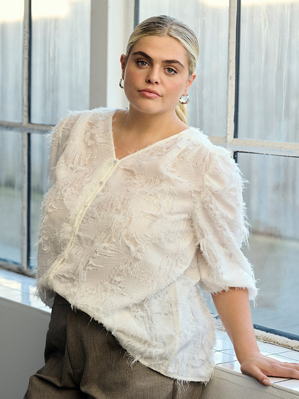 KCPARINA - Plus Size Pusero fra Kaffe Curve