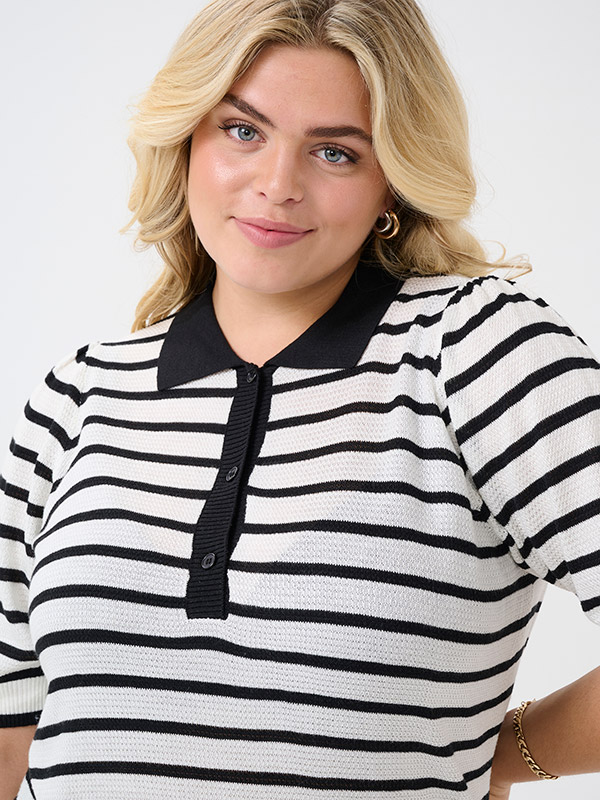 KCAMANA - Plus Size Pusero fra Kaffe Curve