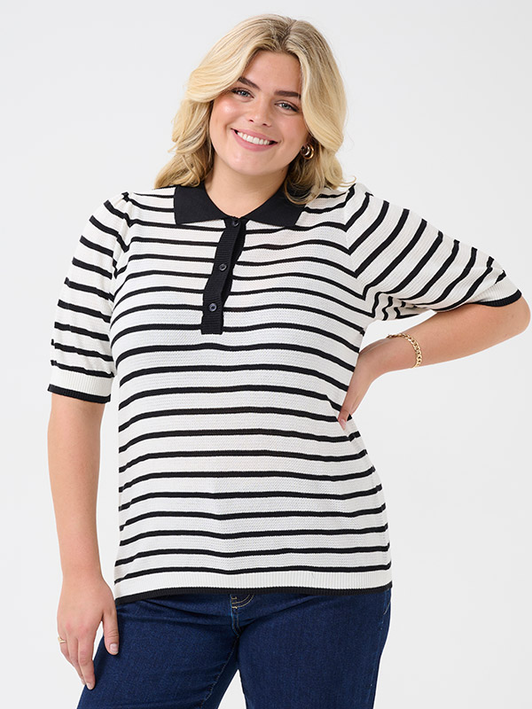 KCAMANA - Plus Size Pusero fra Kaffe Curve
