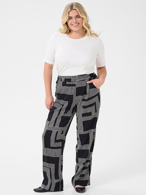 KCDONNA - Plus Size Housut fra Kaffe Curve