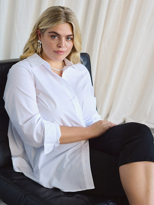 KCSERA - Plus Size Paita fra Kaffe Curve