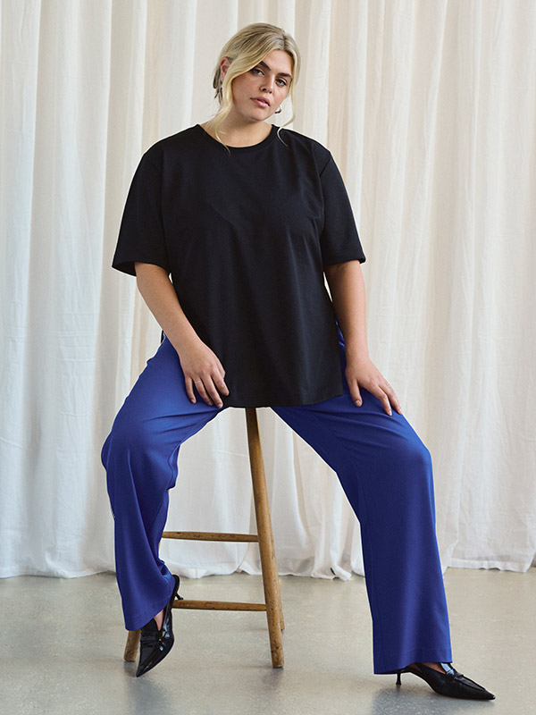 KCTENNA - Plus Size Housut fra Kaffe Curve