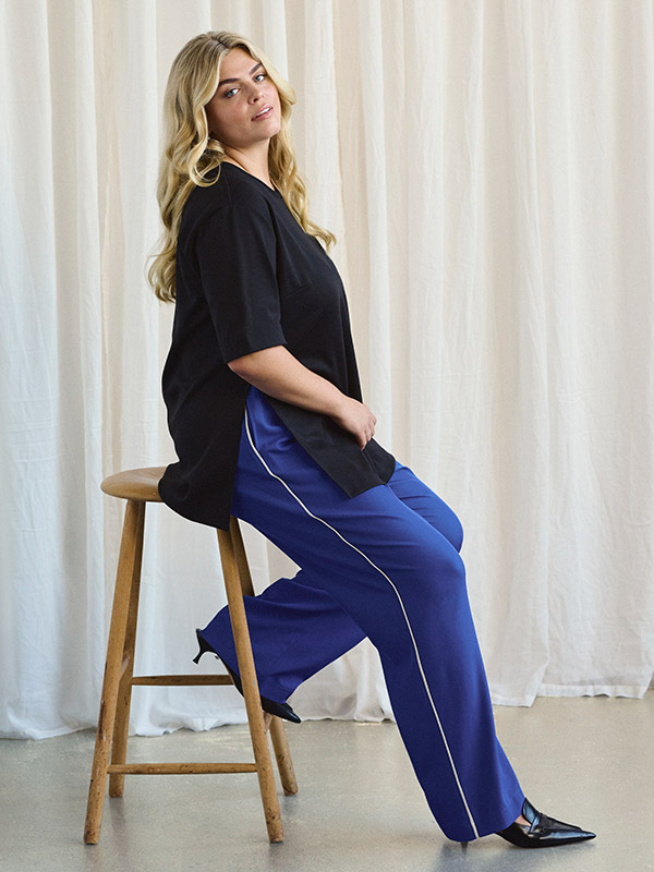KCTENNA - Plus Size Housut fra Kaffe Curve