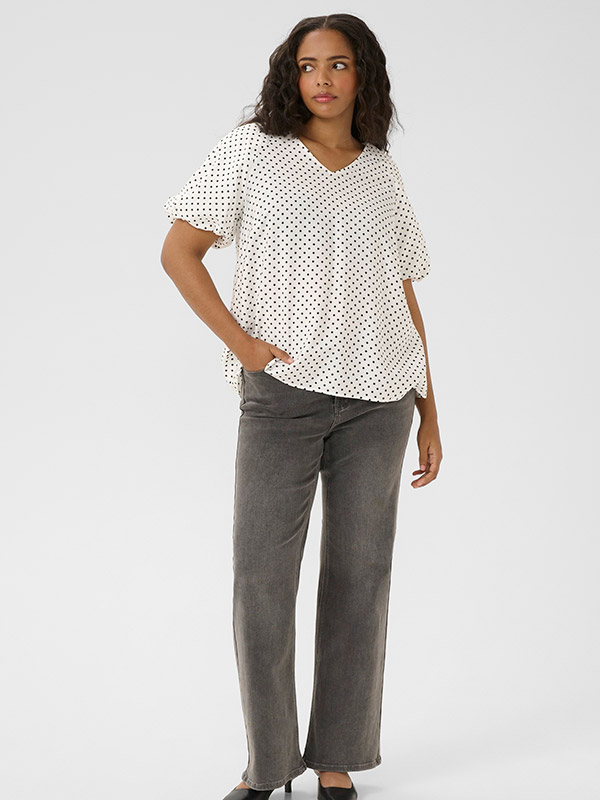KCGINA - Plus Size Pusero fra Kaffe Curve