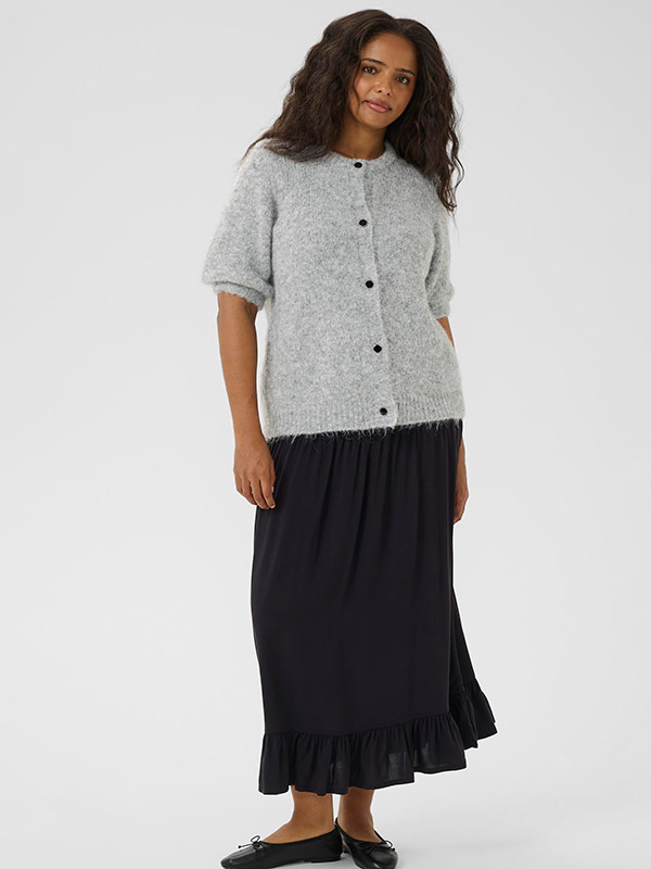 KCEMILIA - Plus Size Neuletakki fra Kaffe Curve