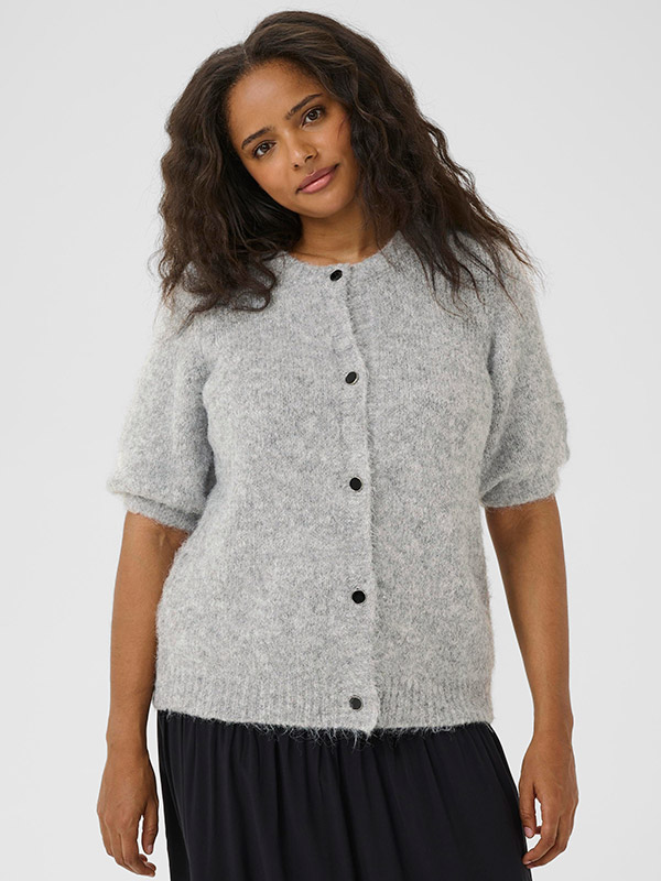 KCEMILIA - Plus Size Neuletakki fra Kaffe Curve