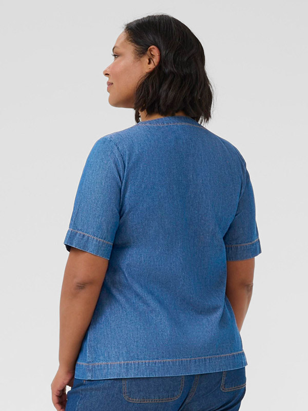 KCLOUISA - Plus Size Pusero fra Kaffe Curve