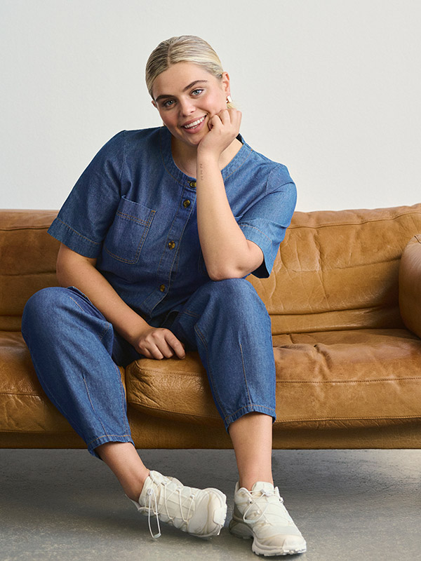 KCLOUISA - Plus Size Pusero fra Kaffe Curve