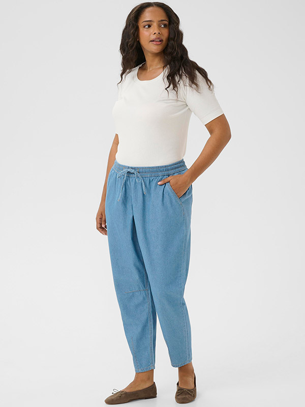 KCLOUISA - Plus Size Housut fra Kaffe Curve
