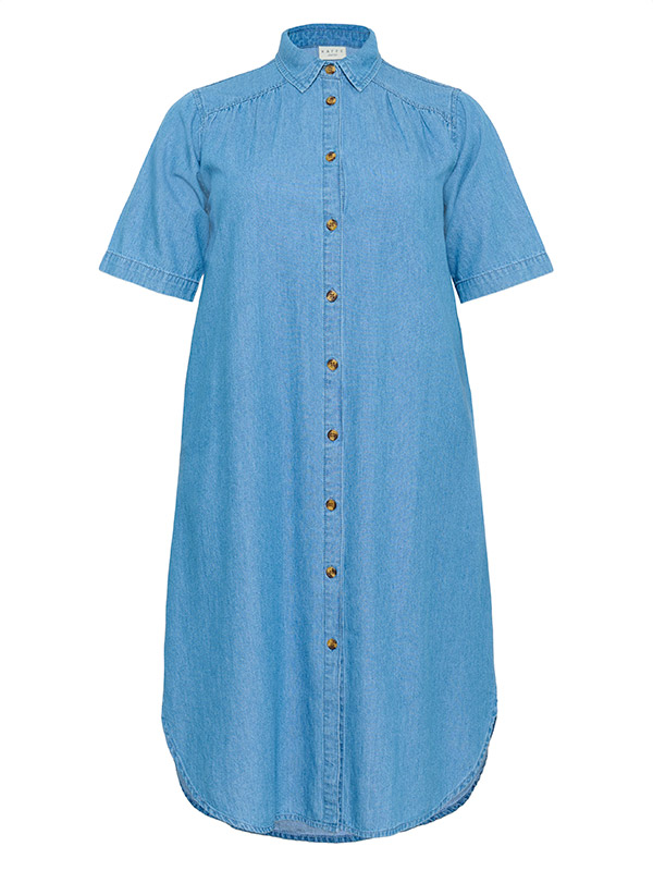 KCLOUISA - Plus Size Mekko fra Kaffe Curve