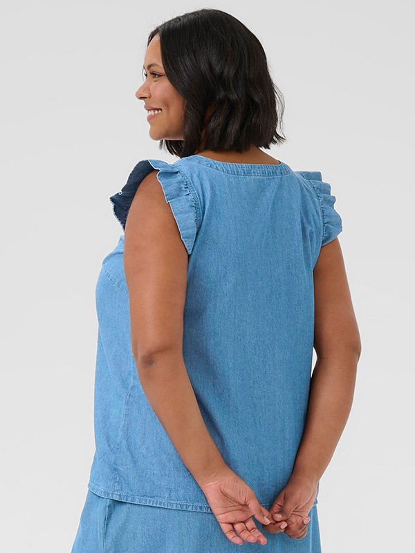 KCLOUISA - Plus Size Pusero fra Kaffe Curve