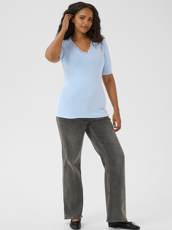 KCOMIA - Plus Size T-paita fra Kaffe Curve