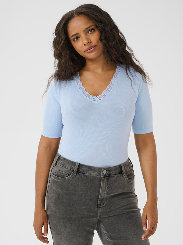 KCOMIA - Plus Size T-paita fra Kaffe Curve