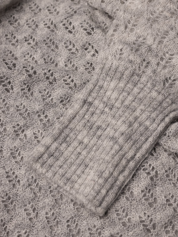 KCLOURA - Plus Size Neuletakki fra Kaffe Curve