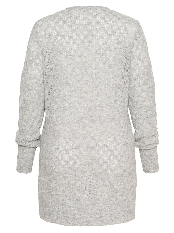 KCLOURA - Plus Size Neuletakki fra Kaffe Curve