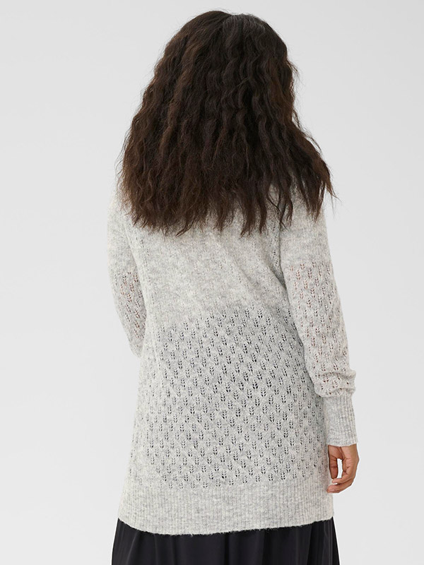 KCLOURA - Plus Size Neuletakki fra Kaffe Curve