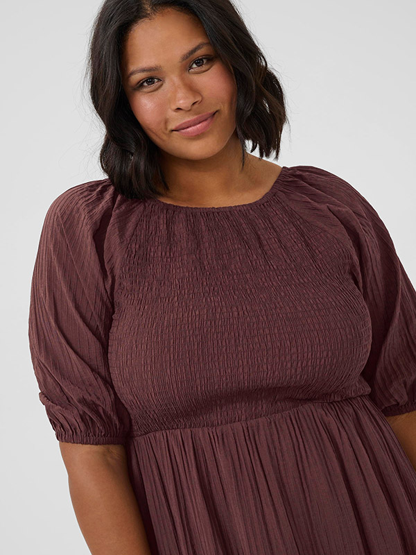 KCLISANA - Plus Size Mekko fra Kaffe Curve