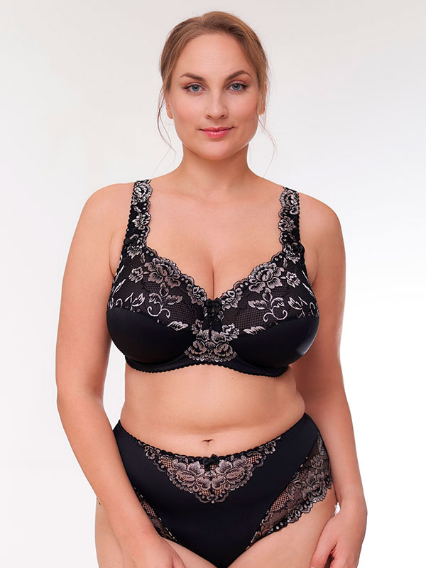 BEATE MIDI - Plus Size Alushousut fra Plaisir