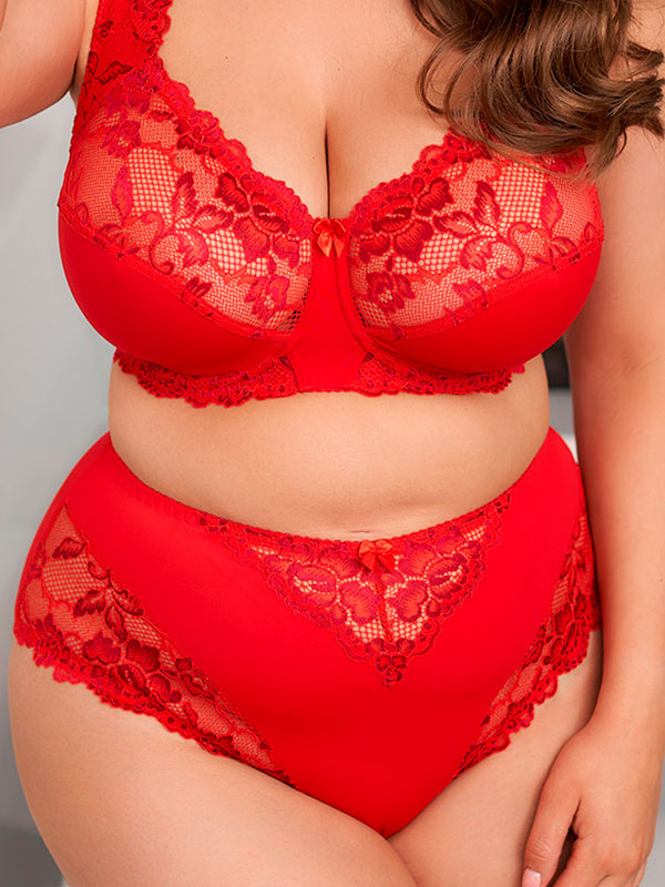 BEATE MIDI - Plus Size Alushousut fra Plaisir