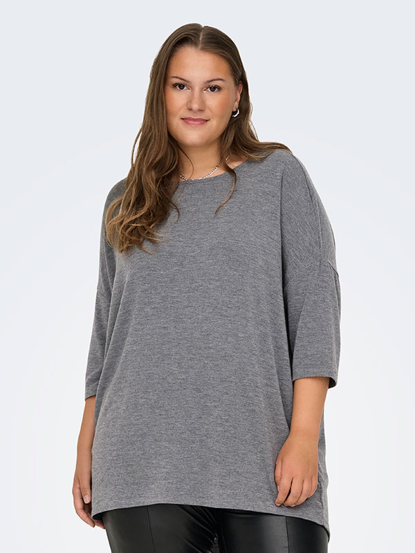 CARLAMOUR - Plus Size Villapaita fra Only Carmakoma