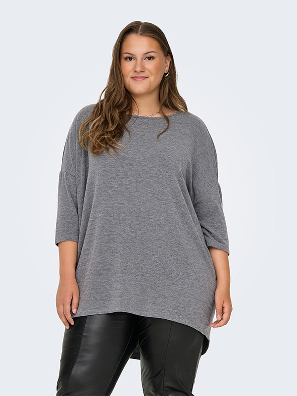CARLAMOUR - Plus Size Villapaita fra Only Carmakoma