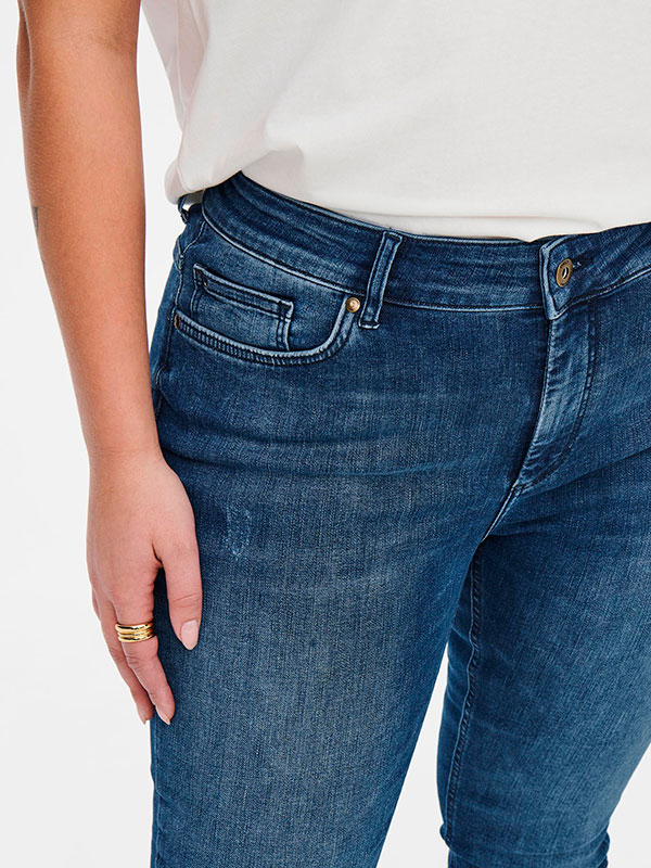 WILLY - Plus Size Farkut fra Only Carmakoma