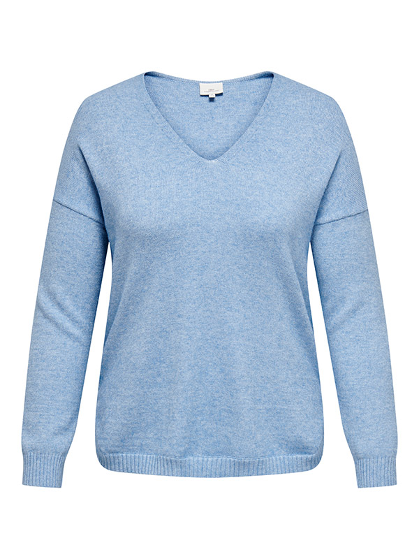 CARMARGARETA - Plus Size Villapaita fra Only Carmakoma
