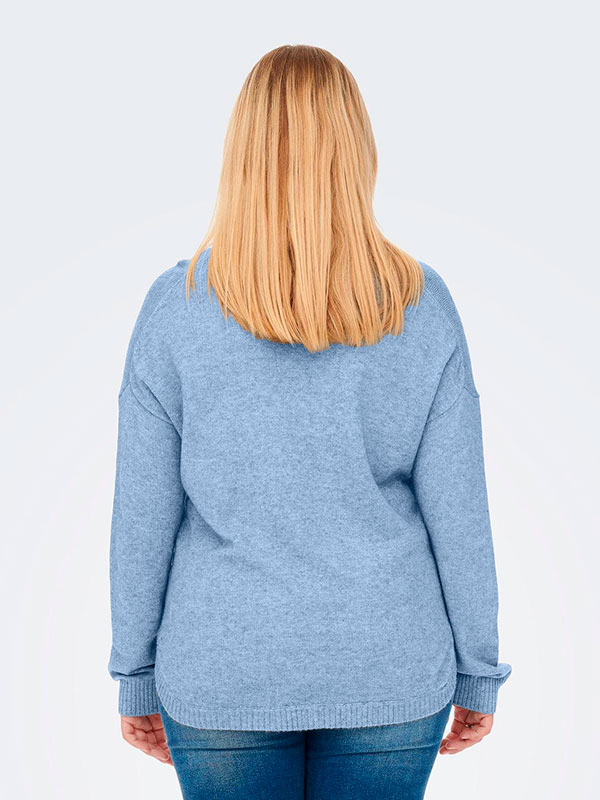 CARMARGARETA - Plus Size Villapaita fra Only Carmakoma