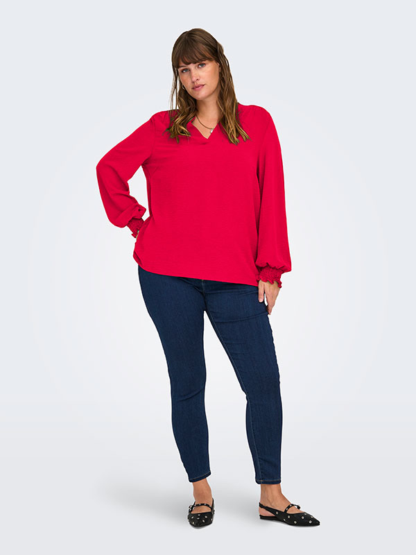 CARMETTA - Plus Size Pusero fra Only Carmakoma