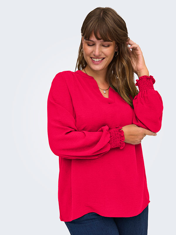 CARMETTA - Plus Size Pusero fra Only Carmakoma