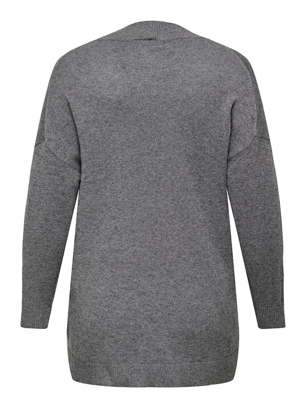 CARESLY - Plus Size Neuletakki fra Only Carmakoma