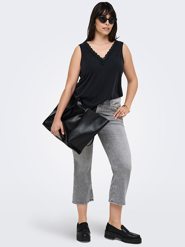 CARWILLY - Plus Size Farkut fra Only Carmakoma