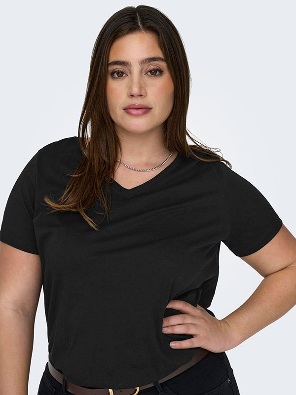 CARBONNIE - Plus Size T-paita fra Only Carmakoma