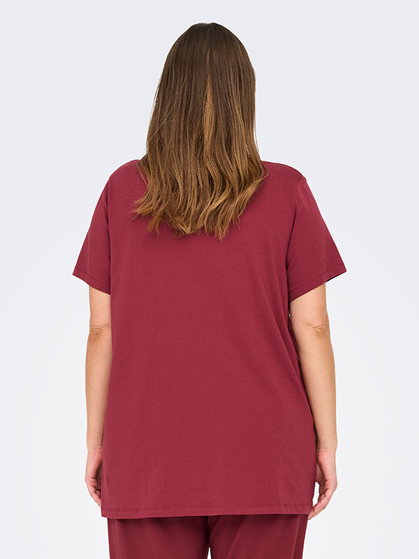 CARBONNIE - Plus Size T-paita fra Only Carmakoma