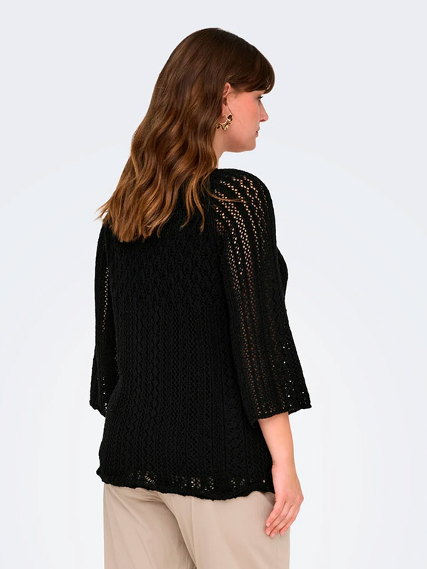 CARNOLA - Plus Size Villapaita fra Only Carmakoma
