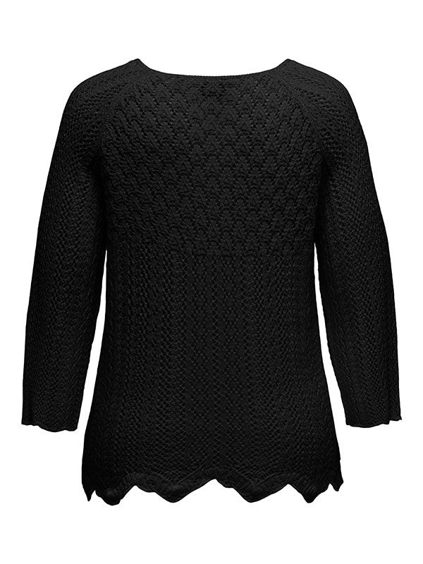 CARNOLA - Plus Size Villapaita fra Only Carmakoma