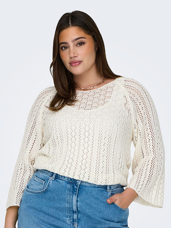CARNOLA - Plus Size Pusero fra Only Carmakoma