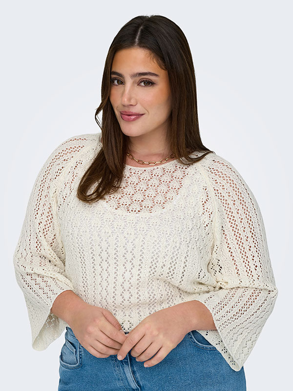CARNOLA - Plus Size Pusero fra Only Carmakoma