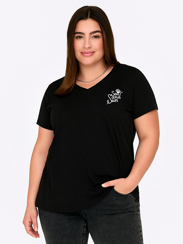 CARAVI - Plus Size T-paita fra Only Carmakoma